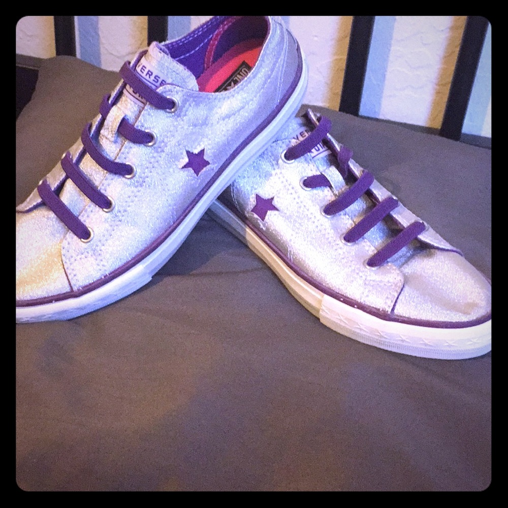 Converse One Star stretch-lace